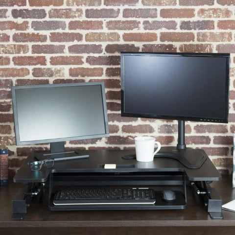 Image of VIVO DESK-V000B Standing Desk Converter