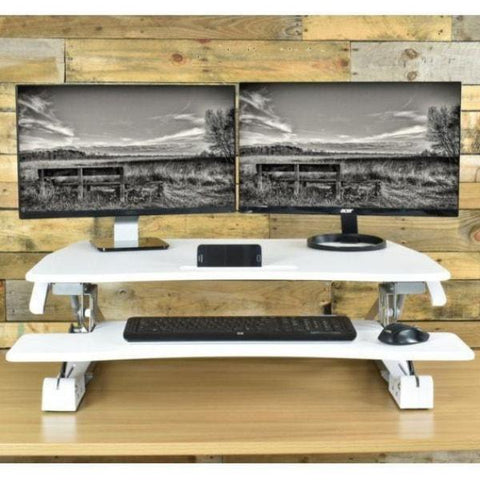 Image of VIVO DESK-V000DB Deluxe Standing Desk Converter