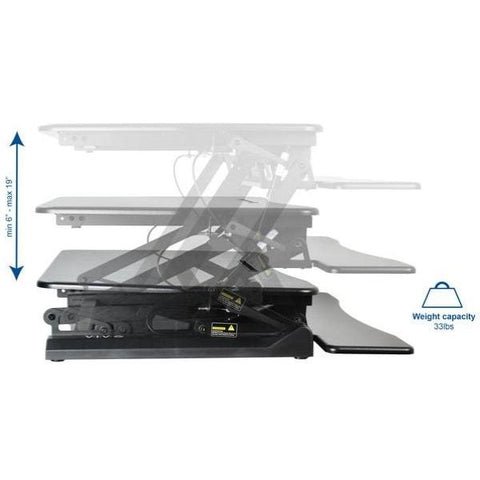 Image of VIVO DESK-V000DB Deluxe Standing Desk Converter