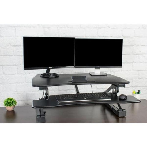 Image of VIVO DESK-V000EB Electric Standing Desk Converter