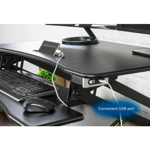 Image of VIVO DESK-V000EB Electric Standing Desk Converter