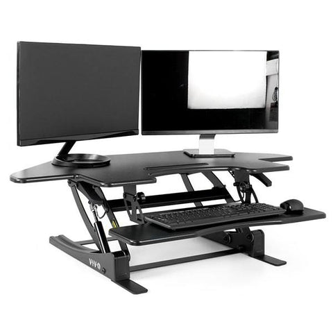 Image of VIVO Desk-V000VC Corner Standing Desk Converter