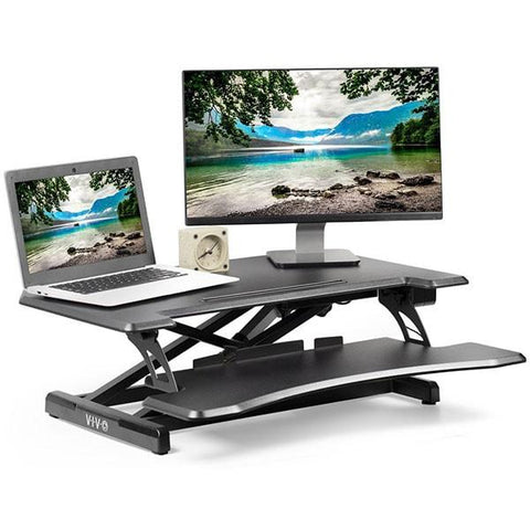 Image of VIVO DESK-V000ME Electric Standing Desk Converter