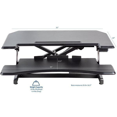 Image of VIVO DESK-V000ME Electric Standing Desk Converter