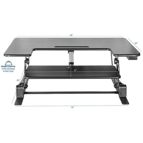 Image of VIVO DESK-V000VE Electic Standing Desk Converter