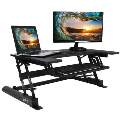 Image of VIVO DESK-V000B Standing Desk Converter