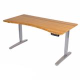 Image of UPLIFT 900 Stand Up Desk with 1'' Thick Bamboo Top