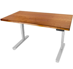 UPLIFT 900 Height Adjustable Standing Desk in Solid Wood-Cherry