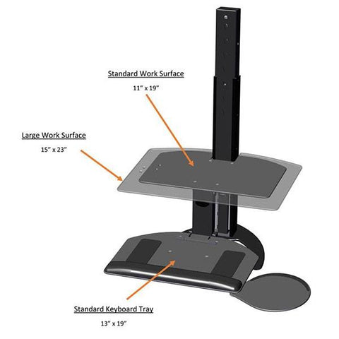 Image of HealthPostures Taskmate Go Dual 6351