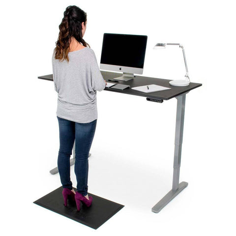 Image of UPLIFT 900 Height Adjustable Standing Desk in Black Eco