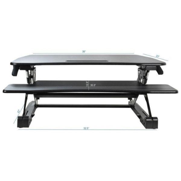 VIVO DESK-V000DB Deluxe Standing Desk Converter