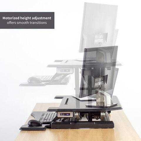 Image of VIVO DESK-V000ME Electric Standing Desk Converter