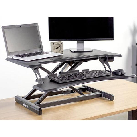 Image of VIVO DESK-V000ME Electric Standing Desk Converter