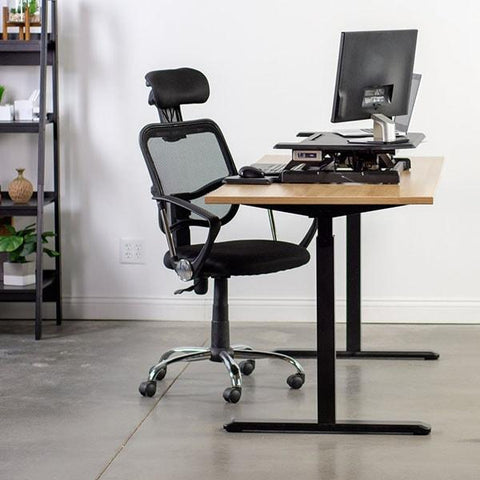 Image of VIVO DESK-V000ME Electric Standing Desk Converter