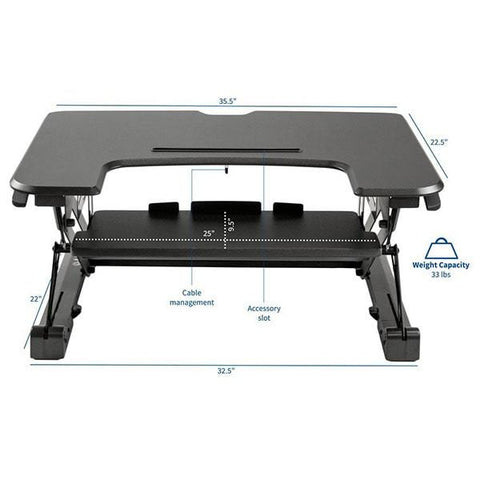 Image of VIVO DESK-V000T Standing Desk Converter