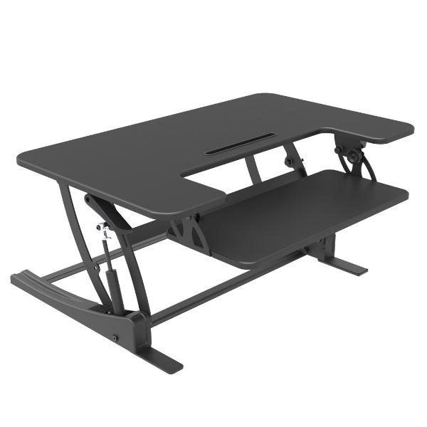 VIVO DESK-V000V Corner Standing Desk Converter