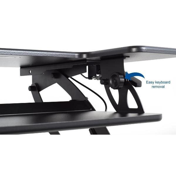 VIVO DESK-V000V Corner Standing Desk Converter