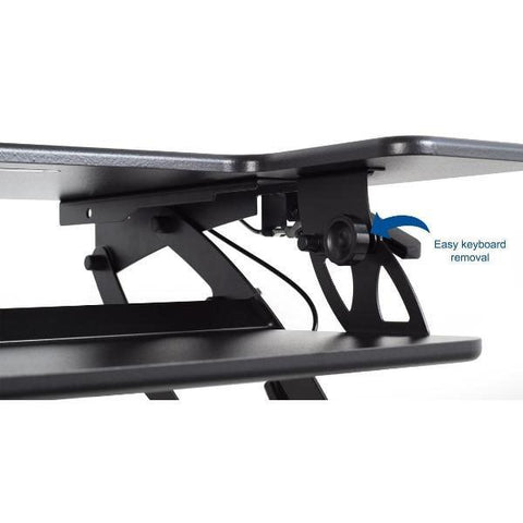 Image of VIVO DESK-V000V Corner Standing Desk Converter