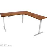 UPLIFT 950 Height Adjustable Standing Desk with L-Shaped in Laminate