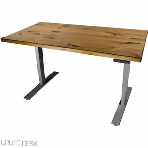 UPLIFT 900 Height Adjustable Standing Desk in Solid Wood